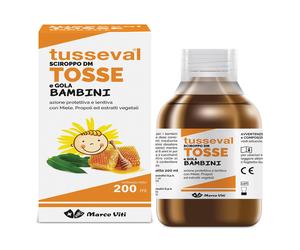 Tusseval- Sciroppo Tosse e Gola Bambini
