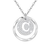 Tusuzik Collana con Iniziali dalla A alla Z per Donna in Argento Sterling 925 Collana Personalizzata con Lettera in Argento Gioielli in Argento Regolabile per Donna Regali di Natale e Compleanno