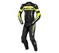 IXS Sport RS-700 2.0 Abito moto due pezzi in pelle, nero-bianco-giallo, taglia M 102