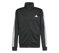 Tuta adidas Sportswear Basic 3-Stripes nero puro bianco - L