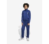 Tuta adidas Kids Tricot Colour Pop blu navy bianco junior - 128