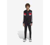 Tuta adidas Seasonal Essentials Tiberio French Terry 3 nero rosso junior - 152