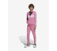 Tuta adidas Seasonal Essentials Tiberio French Terry 3 rosa bianco junior - 128