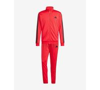 Tuta adidas Sportswear Basic 3-Stripes rosso nero - XS