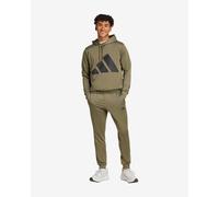 Tuta adidas Sportswear Big Logo French Terry verde kaki nero - M