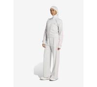 Tuta Intera Completa Tracksuit DONNA Adidas Teamsport Cropped Bianco Cotone