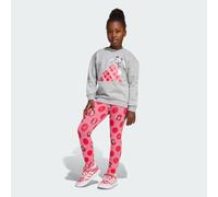 Tuta adidas x Disney Minnie Mouse Kids Medium Grey Heather / Pink Fusion / Pure Ruby 7-8A