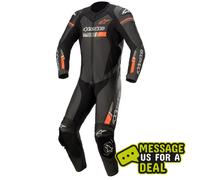 alpinestars GP-Force Chaser Monopezzo Nero/Rosso neon 56