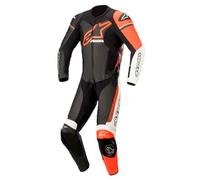 tuta alpinestars gp force phantom 1pc - nero / bianco / rosso T 54