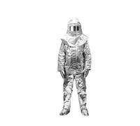 Tuta Anti-Radiazione Termica, Set Di 5 Pezzi Di Abbigliamento Termoresistente, Uniforme Protettiva Dal Calore - Adatta Per Vigili Del Fuoco, Ambienti Domestici E Scolastici(L)