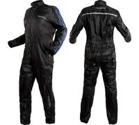 Tuta Antiacqua 100% Completo Anti Pioggia Impermeabile Moto Scooter Unisex Blu