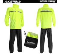 Acerbis Line, tuta antipioggia 2 pezzi. S male Giallo Fluo/Nero