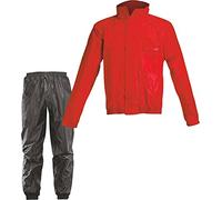 Tuta antipioggia Acerbis Logo Rosso-Nero Uomo 2XL