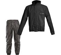 Tuta antipioggia completa Acerbis Logo Nero, XS