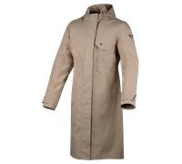 Macna Swan Cappotto antipioggia da moto da donna, beige, taglia S per donne