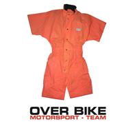 TUTA ANTIPIOGGIA IMPERMEABILE INTERA MOTO SCOOTER CUSTOM QUAD ARANCIO TAGLIA S