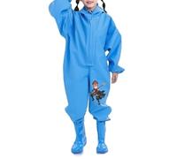 Tuta antipioggia per bambini Bebe Boy Girl Tuta antipioggia per bambini con giacca a vento e pantaloni impermeabili, anti-fango, di sicurezza, tuta per bambini leggera traspirante