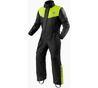 Tuta antipioggia Rev'it Pacific 4 H2O Nero Giallo Neon M