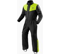 Revit Pacific 4 H2O Tuta antipioggia da moto in 1 pezzo, nero/giallo, Taglia L