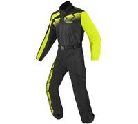 TOURING RAIN SUIT-Trasparent/Black-3XL XL male Nero/Giallo Fluo