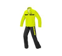SPIDI - Sport Rain Kit Completo Antipioggia da Moto (Black/Yellow,S)