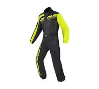 Tuta Antipioggia TOURING RAIN SUIT Nero Giallo - SPIDI - UE: M