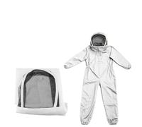 Tuta Apicoltore Costume da apicoltore completo, protezione per api, tuta da apicoltore, velo di sicurezza, cappello, vestito, attrezzatura completa per il corpo(XL)