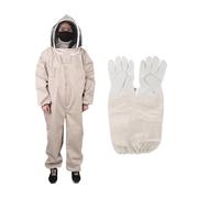 Tuta Apicoltore, Tuta for Tessuto preferito di grado professionale Abbigliamento protettivo for coltura for tutto il corpo Attrezzatura for coltore(L)