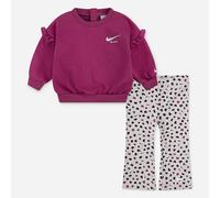 Tuta baby Nike Sportswear bambina felpa e leggings set tutina scuola casual