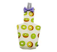 Tuta bagnata per uccelli, inserti lavabili per treno aereo, design stampato, cuscinetti regolabili in cotone per pappagallini di medie dimensioni, parrocchetti e piccioni