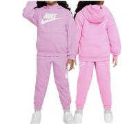 TUTA BAMBINA NIKE 36L595 A0W COTONE COTONE GARZATO ROSA
