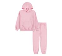 TUTA BAMBINE JORDAN 35F117-A0W ROSA FELPATA