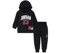 TUTA BAMBINI JORDAN 85C651 65C651 023 NERO COTONE FELPATO