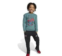 Tuta Bambino Adidas Marvel Spider-Man - Verde/Nero