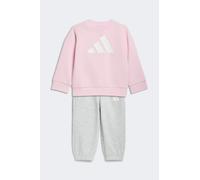 Tuta Bambino Adidas Pantalone e Felpa Girocollo KS1473 Rosa