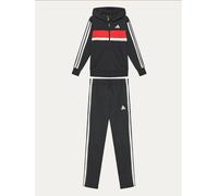 Tuta Bambino Adidas Tiberio Essentials 3-Stripes - Nero
