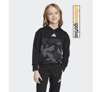 TUTA BAMBINO/BAMBINA ADIDAS ESSENTIALS CAMO - JW2475 - col. nero