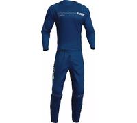 Tuta Bambino Blu Thor 2025 Sector Moto Cross Maglia Pantalone Bimbo ATV Quad MX