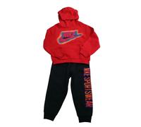 Tuta bambino Nike Fleece - Rosso/Nero