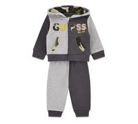 TUTA BAMBINO UNISEX GUESS kids mini me kit tshirt manica lunga e pantalon 424792