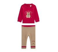 TUTA BAMBINO UNISEX GUESS kids set felpa e pantaloni CHERRY PASSION 6-9ME scelt