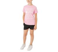 TUTA BAMBINO UNISEX JOHN RICHMOND cicam set tshirt e bermuda PINK/BLACK 401446