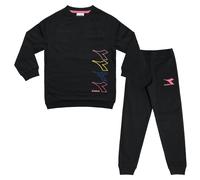 Tuta Bimba Ragazza DIADORA Cotone Felpato Zip 2 Colori Art.180961