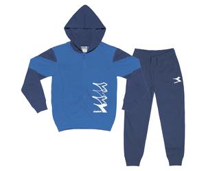 Tuta Bimbo Ragazzo DIADORA Cotone Felpato Zip 3 Colori Art.180956