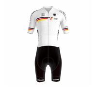 Tuta Bioracer German Icon Road Race Bianco