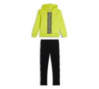 Tuta Cappuccio e Zip Bambina con bande logo FREDDY