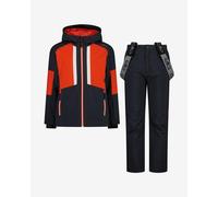 Tuta CMP Twill Ski rosso nero bambino - 12