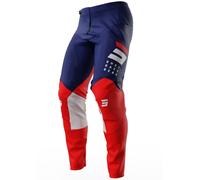 TUTA COMPLETO CROSS ENDURO MAGLIA PANTALONI SHOT CONTACT CAMO 2 BLU RED