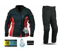 Tuta Completo WinNet Moto Giacca Giubbotto Pantaloni Femminile Impermeabile