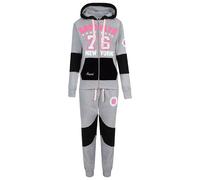 Tuta Con Cappuccio E Pantaloni Brooklyn 76 New York Per Bambini E Bambine